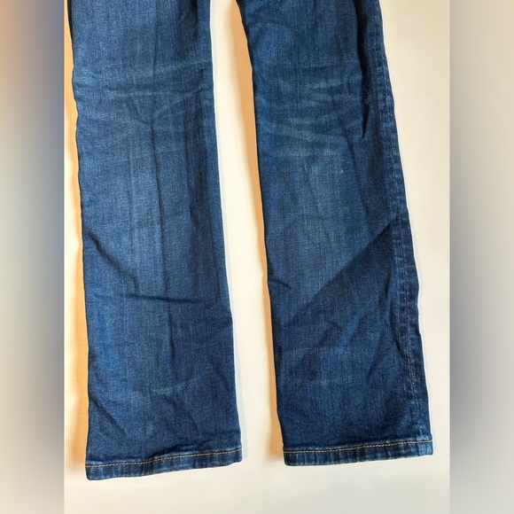 Pilcro Slim Boyfriend Jeans Women’s Size 25 Blue Denim Inseam 29 Made in Turkey - Picture 8 of 9